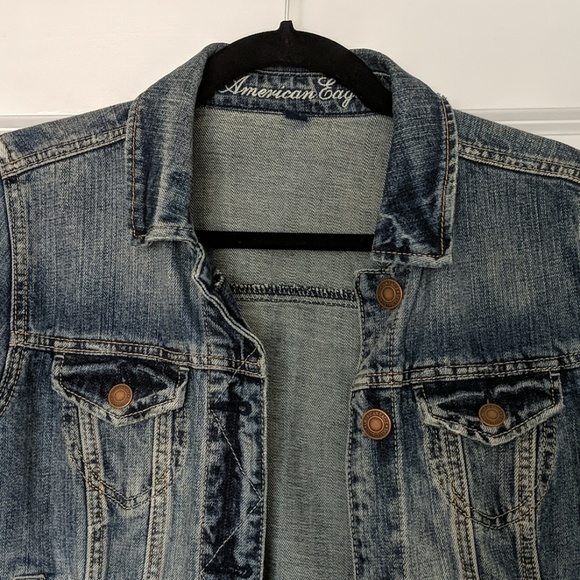Medium Wash Denim Jacket - Picture 2 of 4